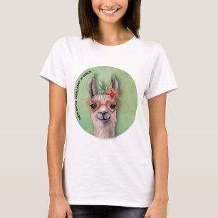 Bunco Funny No Prob Llamas Game Night T-shirt