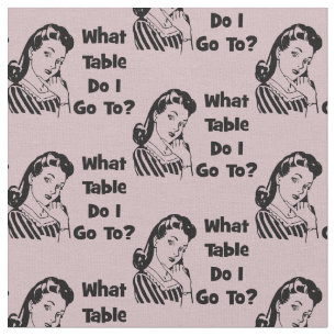 Bunco Funny Pink Retro naar welke tabel ga ik? Stof