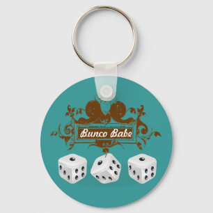 bunco game design sleutelhanger