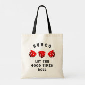 Bunco Game Night Tote Bag (Achterkant)