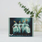 Bunco Ghouls wil gewoon plezier hebben uitnodigen Uitnodiging Briefkaart (Staand voorkant)