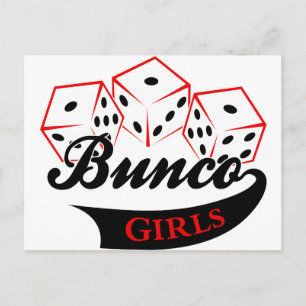 Bunco Girls Briefkaart