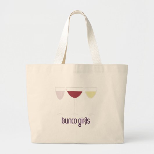 Bunco Girls Grote Tote Bag (Voorkant)