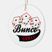 Bunco Girls Keramisch Ornament (Links)