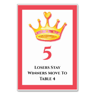 Bunco Gold Crown Table 5 sur 5 cartes