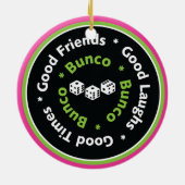 bunco good bevriende versiering keramisch ornament (Achterkant)
