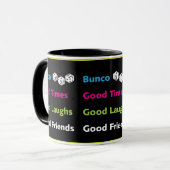 bunco good vrienden mok design (Voorkant links)