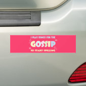 Bunco Gossip Bumpersticker (Op auto)
