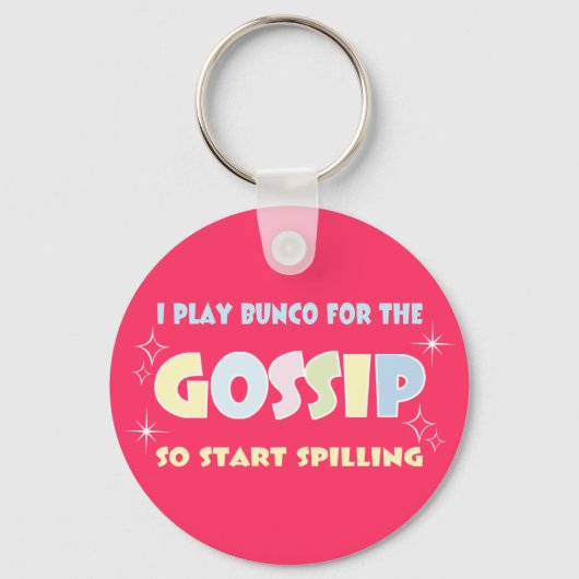 Bunco Gossip Sleutelhanger (Voorkant)