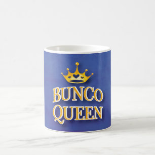 Bunco Koningin Yellow Gold Heart Crown Koffiemok
