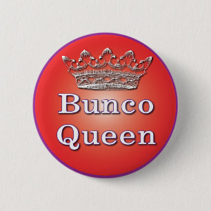 bunco koninginnenknop ronde button 5,7 cm
