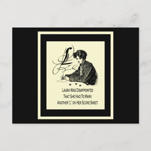 Bunco Loser Briefkaart (Voorkant)