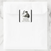 Bunco Loser Vierkante Sticker (Tas)