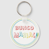 bunco maniak sleutelhanger (Voorkant)