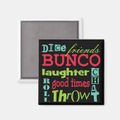 Bunco-metro-kunstontwerp op basis van kunstwerk magneet (Voorkant / Achterkant)