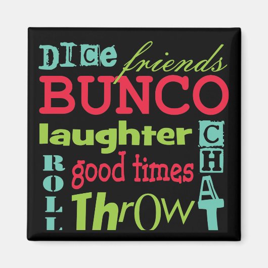 Bunco-metro-kunstontwerp op basis van kunstwerk magneet (Voorkant)