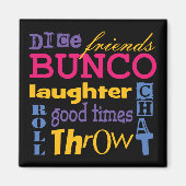 Bunco-metro modern kunstontwerp met kunstwerk magneet (Voorkant)