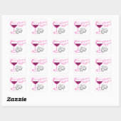Bunco Night Vierkante Sticker (Vel)