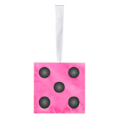 Bunco of Bunko Monogrammed Kerstdice Ornament (Rechts)