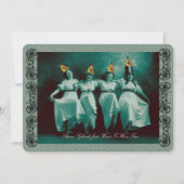 Bunco Oktober Halloween Uitnodiging (Voorkant)