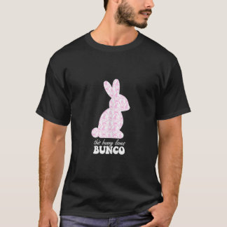 Bunco Paashaas Toile Bows Coquette Aesthetiek C T-shirt