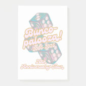 Bunco-palooza post-it notes (Voorkant)