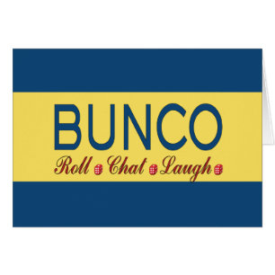 Bunco - petit pain, conversation, rire