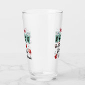 Bunco Player Friend Monogram Retro Dice Glas (Rechts)
