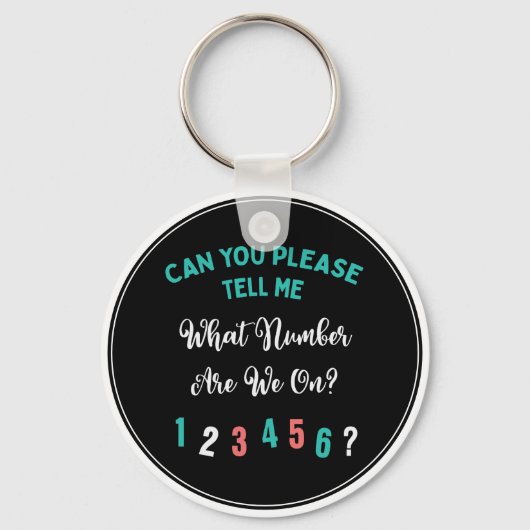 Bunco Player Funny Game Night Sleutelhanger (Voorkant)