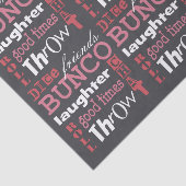 Bunco Prize Gift Tissue Tissuepapier (Detail)