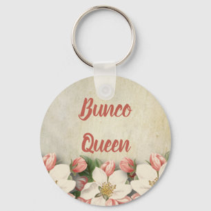 Bunco Queen bloementuin Sleutelhanger