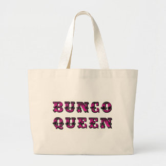 Bunco Queen Bunco Supplies Bag Grote Tote Bag