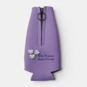 Bunco Queen gepersonaliseerde fles chiller Flesjeskoeler (Achterkant)