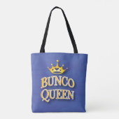 Bunco Queen Heart Crown Waterverf Draagtas (Achterkant)