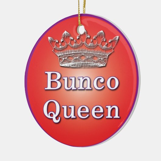 Bunco Queen Ornament (Links)