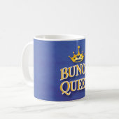 Bunco Queen Yellow Gold Heart Crown Koffiemok (Voorkant links)