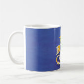 Bunco Queen Yellow Gold Heart Crown Koffiemok (Links)