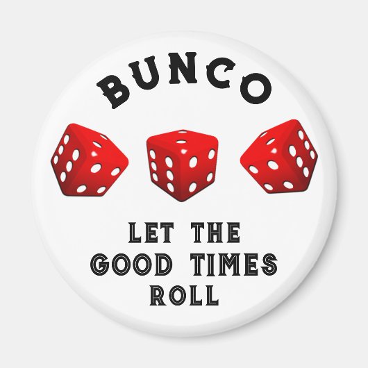 Bunco-spel Magneet (Voorkant)