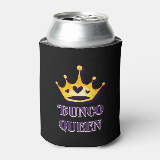 Bunco speler Bunco Queen Modern Fun Blikjeskoeler (Blikje Voorkant)