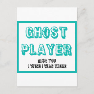 bunco-spookspeler briefkaart