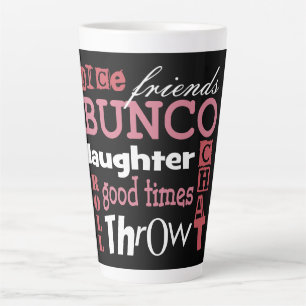 Bunco Subway Art roze Black Friendship Latte Mok