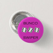Bunco Swiper Ronde Button 3,2 Cm (Voorkant /achterkant)