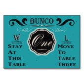 Bunco tafel Kaart - #1 (Achterkant)