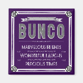 Bunco  Typografie Magneet (Voorkant)