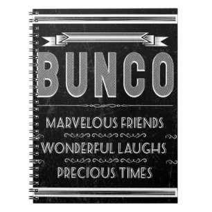 Bunco  Typografie Notitieboek