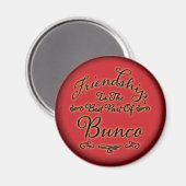 Bunco Vriendschap Magneet (Voorkant / Achterkant)