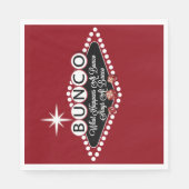 Bunco - Wat gebeurt er bij Bunco Servetten (Voorkant)