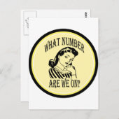 Bunco wat is ons nummer op #2 briefkaart (Voorkant / Achterkant)