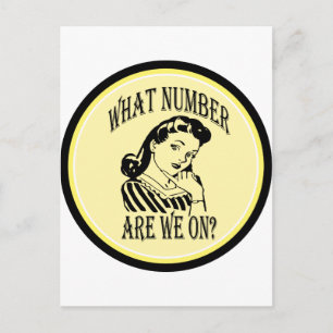 Bunco wat is ons nummer op #2 briefkaart