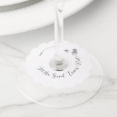 Bunco Wijnglastetiket Labels - Dice Wine Charms (Dichtbij)